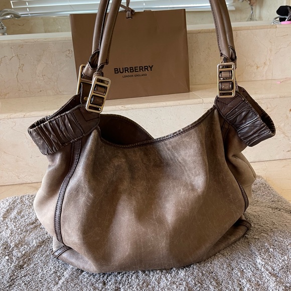 Burberry Leather Oversized Bag/Shopper - Picture 3 of 16